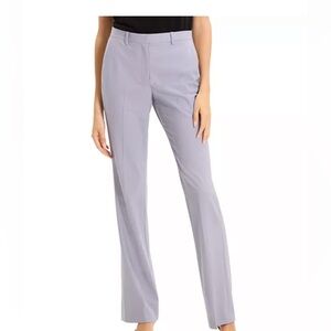 Theory Wool Suit Pants in Harbor Blue, size 4